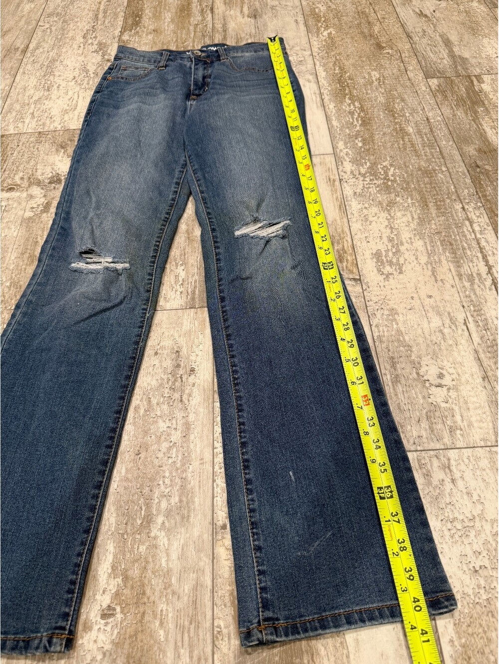 WallFlower Fearless Curvy Jeans 3 Super High Rise Flare Y2K - Picture 2 of 7